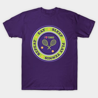 I love Tennis T-Shirt